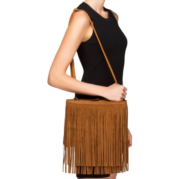 JustFab Handbags - Justfab Boho Fringe Purse